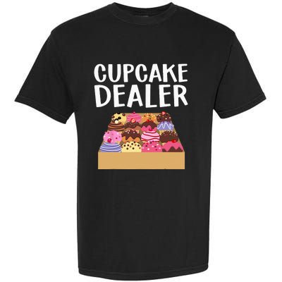 Cool Cupcake Baking Cookie Baker Cake Dealer Garment-Dyed Heavyweight T-Shirt