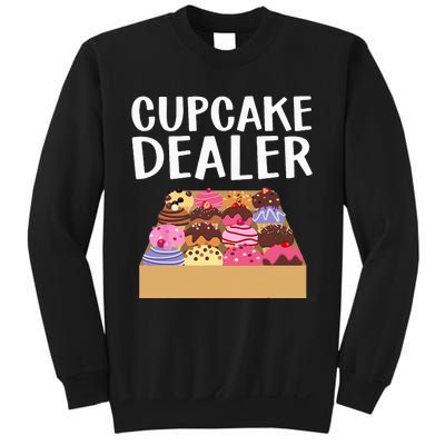 Cool Cupcake Baking Cookie Baker Cake Dealer Sweatshirt