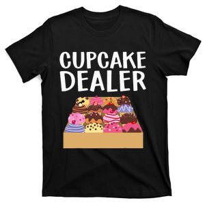 Cool Cupcake Baking Cookie Baker Cake Dealer T-Shirt