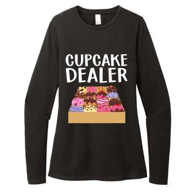 Cool Cupcake Baking Cookie Baker Cake Dealer Womens CVC Long Sleeve Shirt