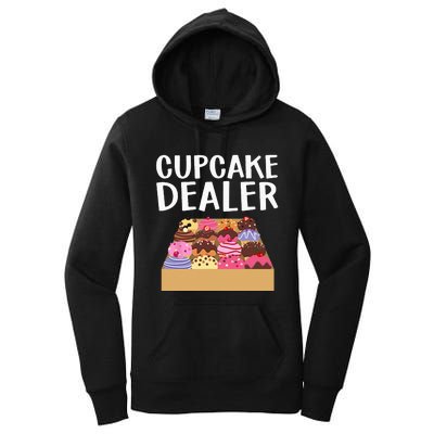 Cool Cupcake Baking Cookie Baker Cake Dealer Women's Pullover Hoodie