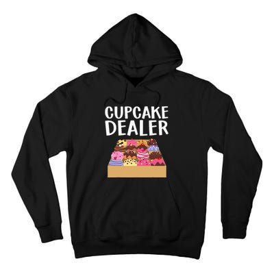 Cool Cupcake Baking Cookie Baker Cake Dealer Tall Hoodie