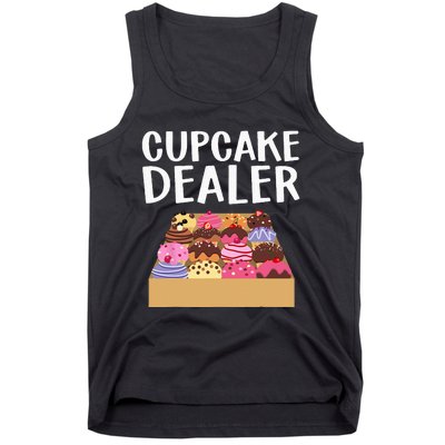 Cool Cupcake Baking Cookie Baker Cake Dealer Tank Top