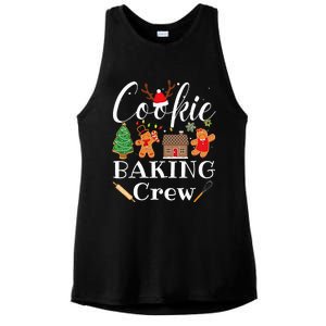 Christmas Cookie Baking Crew Family Baking Team Ladies PosiCharge Tri-Blend Wicking Tank