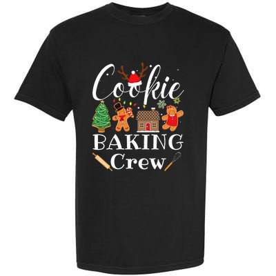 Christmas Cookie Baking Crew Family Baking Team Garment-Dyed Heavyweight T-Shirt