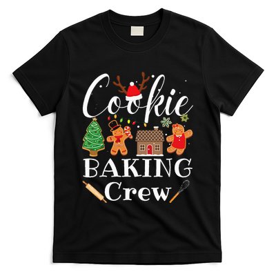 Christmas Cookie Baking Crew Family Baking Team T-Shirt