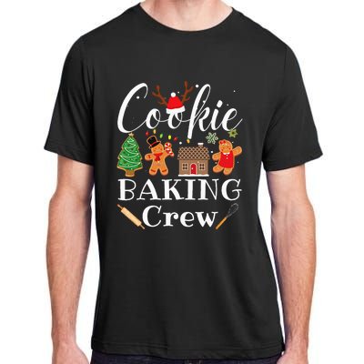 Christmas Cookie Baking Crew Family Baking Team Adult ChromaSoft Performance T-Shirt