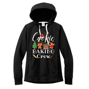 Christmas Cookie Baking Crew Family Baking Team Women's Fleece Hoodie