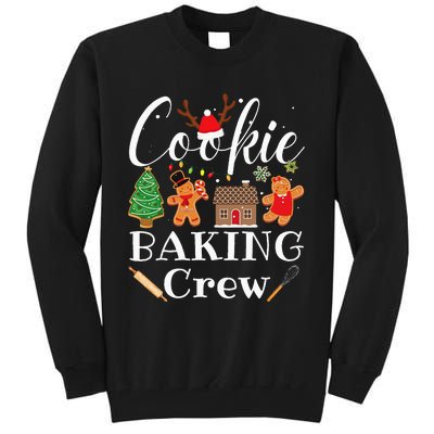 Christmas Cookie Baking Crew Family Baking Team Tall Sweatshirt