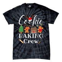 Christmas Cookie Baking Crew Family Baking Team Tie-Dye T-Shirt