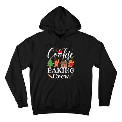 Christmas Cookie Baking Crew Family Baking Team Tall Hoodie