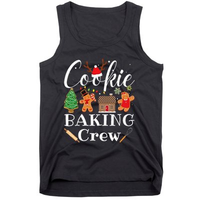 Christmas Cookie Baking Crew Family Baking Team Tank Top