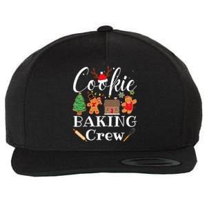 Christmas Cookie Baking Crew Family Baking Team Wool Snapback Cap