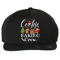 Christmas Cookie Baking Crew Family Baking Team Wool Snapback Cap