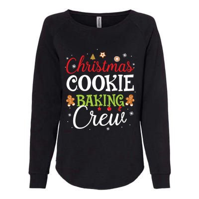 Christmas Cookie Baking Crew Funny Cookie Xmas Gifts Womens California Wash Sweatshirt