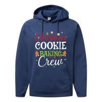 Christmas Cookie Baking Crew Funny Cookie Xmas Gifts Performance Fleece Hoodie