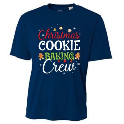 Christmas Cookie Baking Crew Funny Cookie Xmas Gifts Cooling Performance Crew T-Shirt