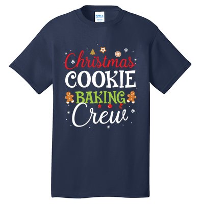 Christmas Cookie Baking Crew Funny Cookie Xmas Gifts Tall T-Shirt