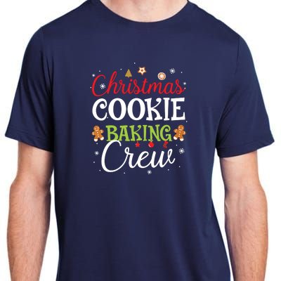 Christmas Cookie Baking Crew Funny Cookie Xmas Gifts Adult ChromaSoft Performance T-Shirt