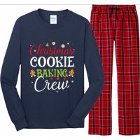 Christmas Cookie Baking Crew Funny Cookie Xmas Gifts Long Sleeve Pajama Set