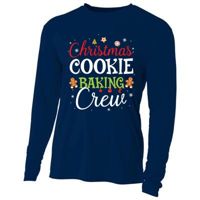 Christmas Cookie Baking Crew Funny Cookie Xmas Gifts Cooling Performance Long Sleeve Crew