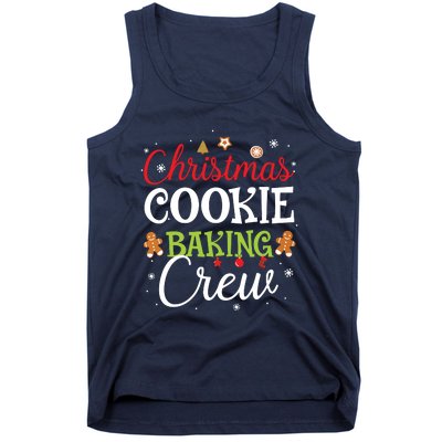 Christmas Cookie Baking Crew Funny Cookie Xmas Gifts Tank Top