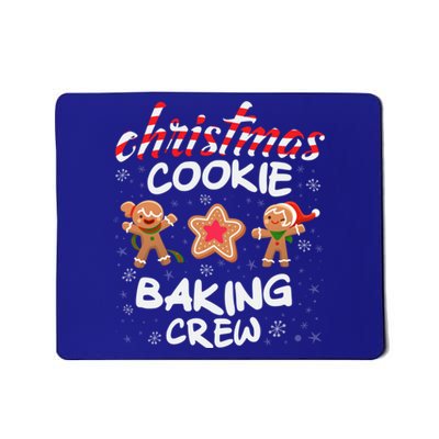 Christmas Cookie Baking Crew Xmas Cookie Exchange Gift Mousepad