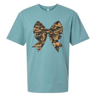 Camo Coquette Bow Duck Hunting Hunter Sueded Cloud Jersey T-Shirt