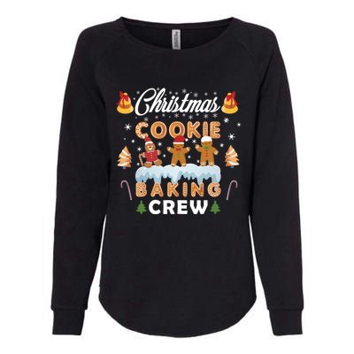 Christmas Cookie Baking Crew Great Gift Womens California Wash Sweatshirt