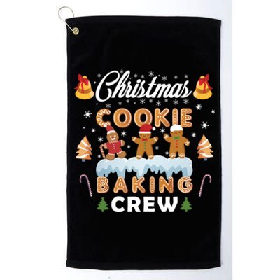 Christmas Cookie Baking Crew Great Gift Platinum Collection Golf Towel