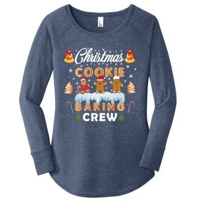 Christmas Cookie Baking Crew Great Gift Women's Perfect Tri Tunic Long Sleeve Shirt