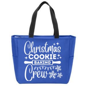 Christmas Cookie Baking Crew Gift Zip Tote Bag