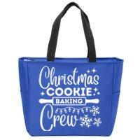 Christmas Cookie Baking Crew Gift Zip Tote Bag