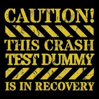 Car Crash, Broken Bone Or Surgery Recovery Crash Test Dummy Recovery Drawstring Bag