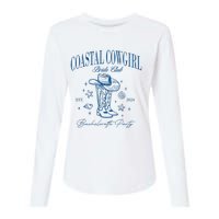 Coastal Cowgirl Bride Club Beach Bachelorette Party 2024 Womens Cotton Relaxed Long Sleeve T-Shirt