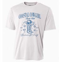 Coastal Cowgirl Bride Club Beach Bachelorette Party 2024 Cooling Performance Crew T-Shirt