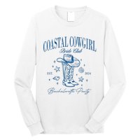 Coastal Cowgirl Bride Club Beach Bachelorette Party 2024 Long Sleeve Shirt