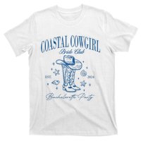 Coastal Cowgirl Bride Club Beach Bachelorette Party 2024 T-Shirt