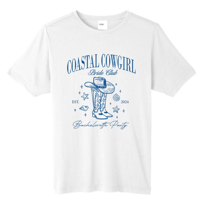 Coastal Cowgirl Bride Club Beach Bachelorette Party 2024 Tall Fusion ChromaSoft Performance T-Shirt