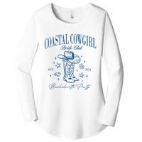 Coastal Cowgirl Bride Club Beach Bachelorette Party 2024 Women's Perfect Tri Tunic Long Sleeve Shirt