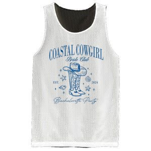 Coastal Cowgirl Bride Club Beach Bachelorette Party 2024 Mesh Reversible Basketball Jersey Tank