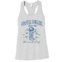 Coastal Cowgirl Bride Club Beach Bachelorette Party 2024 Women's Racerback Tank