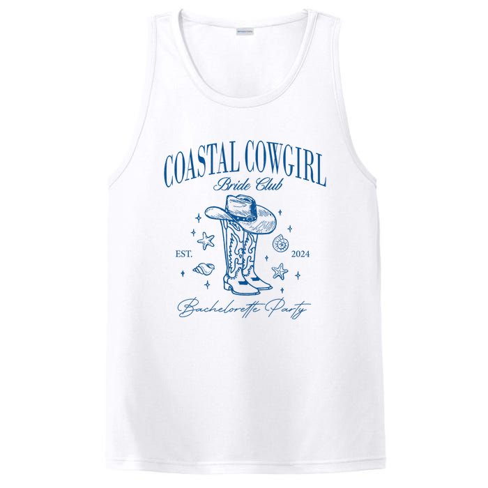 Coastal Cowgirl Bride Club Beach Bachelorette Party 2024 PosiCharge Competitor Tank