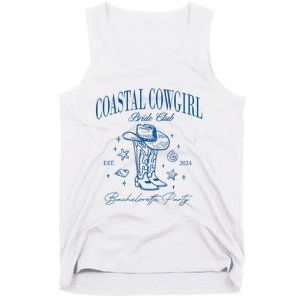 Coastal Cowgirl Bride Club Beach Bachelorette Party 2024 Tank Top