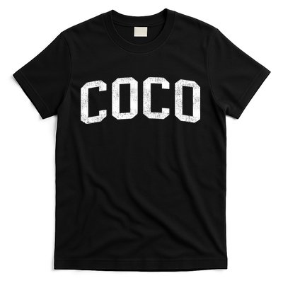 Coco Classic Bold Font Coco Birthday Gift T-Shirt