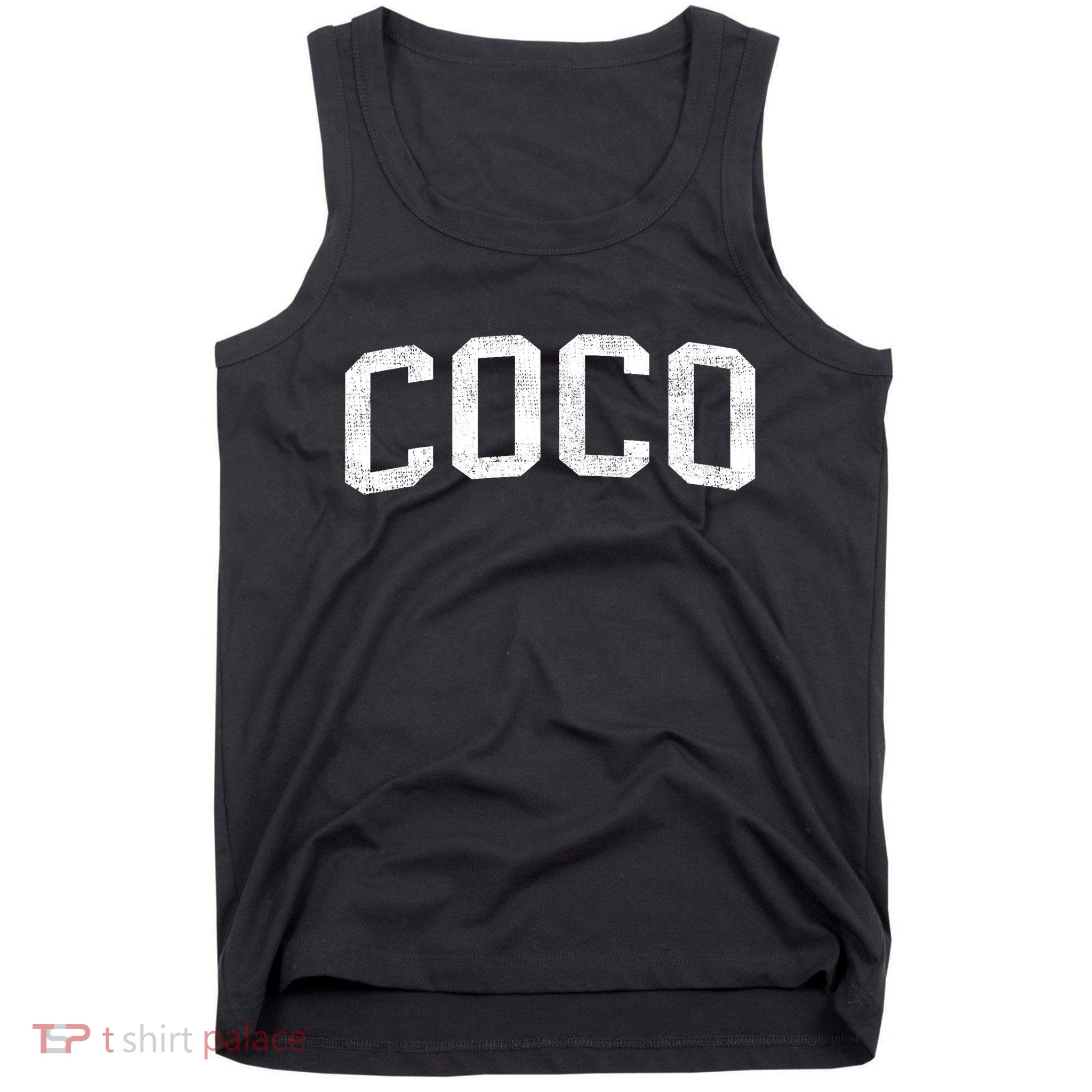 Coco Classic Bold Font Coco Birthday Gift Tank Top