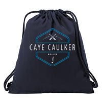 Caye Caulker Belize Beach Graphic Drawstring Bag