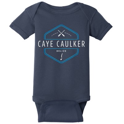 Caye Caulker Belize Beach Graphic Baby Bodysuit
