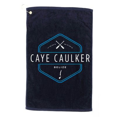 Caye Caulker Belize Beach Graphic Golf Towel