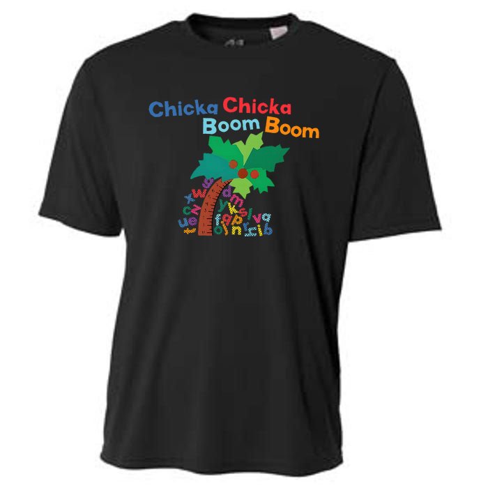 Chicka Chicka Boom Boom Costume Halloween Decorations Gifts Cooling Performance Crew T-Shirt